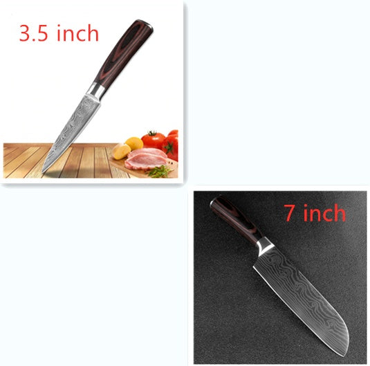 Carpenter's Special Set 6-piece Set 8-piece Set Knife Chef Knife Kitchen Knife Cooking